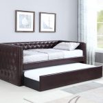 GL2216 Daybed Brown Trundle bed