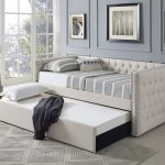 GL2216 Daybed Beige Trundle bed