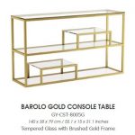 BAROLO GOLD CONSOLE TABLE