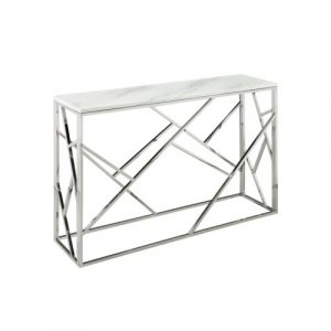 CAROLE Console Table GY-CST2051214-M Faux Marble Top Carole