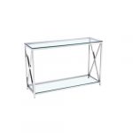 ELSA Console Table GY-CST-SX0302 w/ Mirror shelf