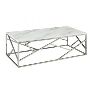 CAROLE Coffee Table GY-CT2051214-M Faux Marble Top Carole