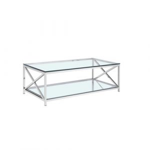 ELSA Coffee Table GY-CT-SX0302 w/ Mirror shelf