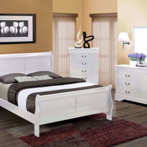 Louis Phillip White  bedroom set