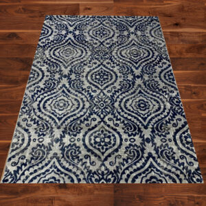 Maxico 3615 Grey Navy Rug