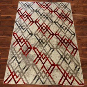 Maxico 4690 Cream Red Rug