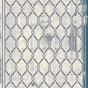 Mersin E1002A-CREAM-NAVY Rug
