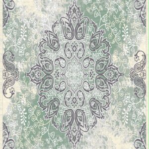 Mersin E1024A-CREAM-GREEN Rug