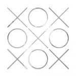 X & O Silver Set
