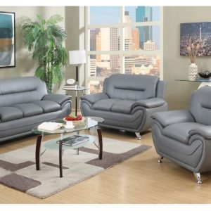 Speedy Grey 3pcs Sofa Set