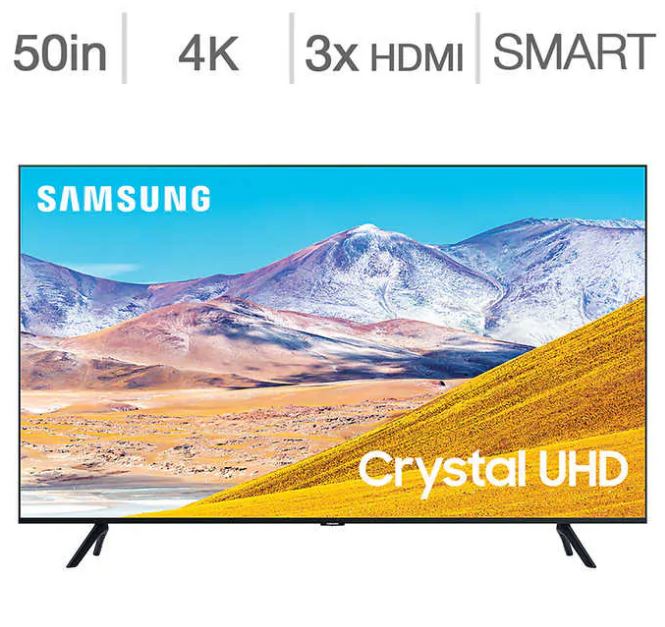 Samsung 50-in. Smart 4K HDR TV UN50TU8000