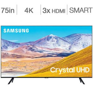 Samsung 75-in. Smart 4K HDR TV UN75TU8000