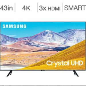 Samsung 43-in. Smart 4K HDR TV UN43TU8000