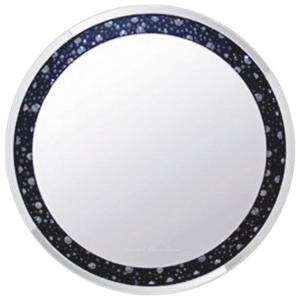 Black Bead Mirror