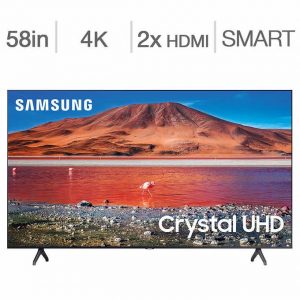Samsung 58-in. Smart 4K HDR TV UN58TU7000
