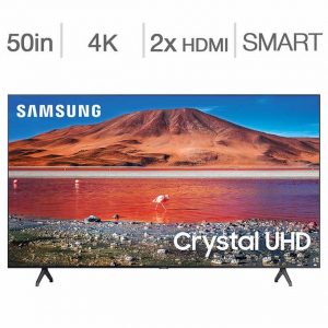 Samsung 50-in. Smart 4K HDR TV UN50TU7000