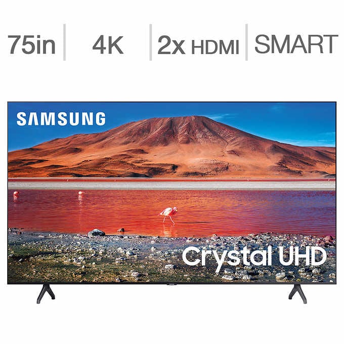 Samsung 75-in. Smart 4K HDR TV UN75TU7000