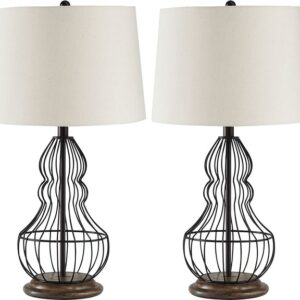 L204184 Maconaque Lamp ( Set Of 2 )