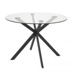 Frances Dining Table Black Frame
