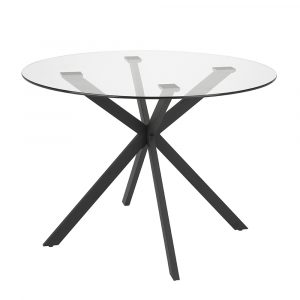 Frances Dining Table Black Frame