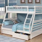 Ifdc B-117-W Twin/Full bunk bed