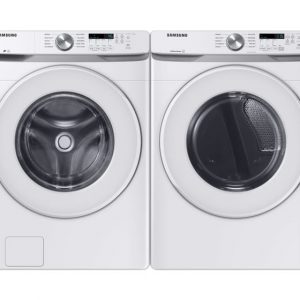Samsung WF45T6000AW/DVE45T6005W Washer & Dryer