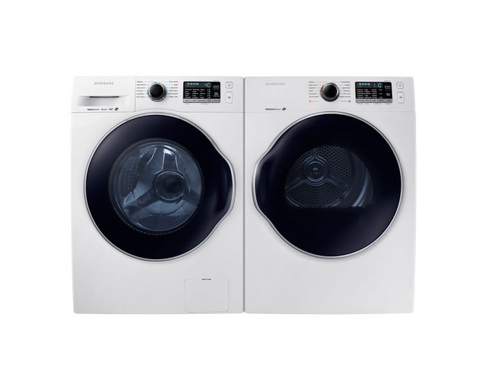 Samsung WW22K6800AW/DV22K6800EW Washer & Dryer