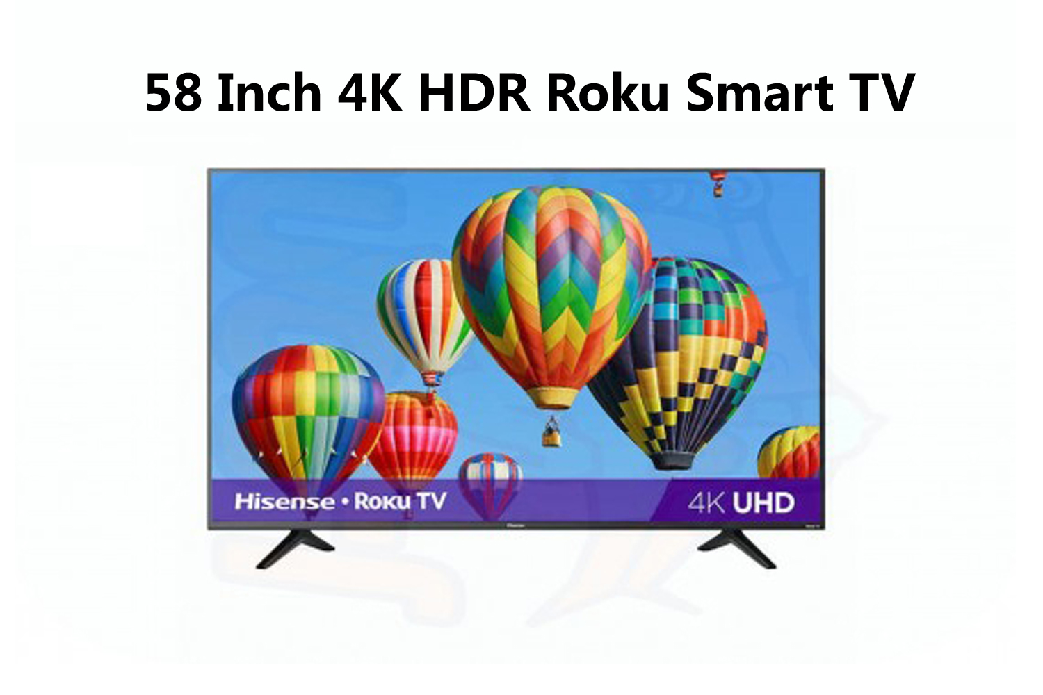 Hisense 58-inch 4K HDR Roku Smart TV