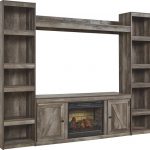Wynnlow 4-Piece Entertainment Center with Electric Fireplace