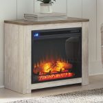 W267 Willowton Fireplace Mantel With Fireplace Insert