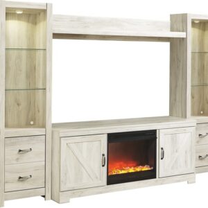 Bellaby 4-Piece Entertainment Center with Fireplace