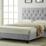 T2366 Queen size bed Light  Grey