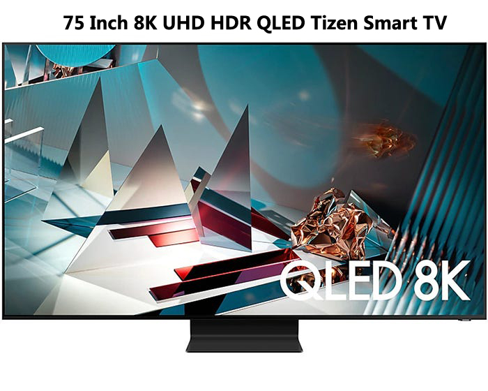Samsung 75" 8K UHD HDR QLED Tizen Smart TV (QN75Q800TAFXZC)