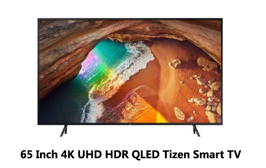 Samsung 65" 4K UHD HDR QLED Tizen Smart TV (QN65Q60RAFXZC)