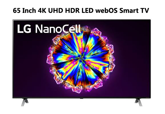 LG NanoCell 65" 4K UHD HDR LED webOS Smart TV (65NANO90UNA)