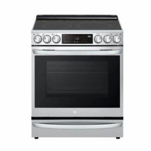 LG LSEL6337F 6.3 cu ft. Smart Wi-Fi Enabled ProBake Convection® InstaView™ Electric Slide-in Range with Air Fry