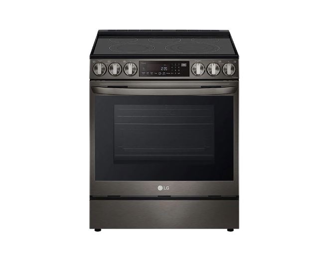 LG LSEL6335D 6.3 cu ft. Smart wi-fi Enabled ProBake Convection® InstaView® Electric Slide-In Range with Air Fry