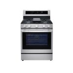 LG LRGL5825F 5.8 cu ft. Smart Wi-Fi Enabled True Convection InstaView® Gas Range with Air Fry