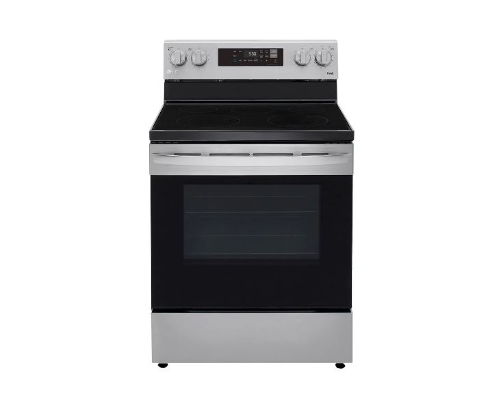 LG LREL6321S 6.3 cu ft. Smart Wi-Fi Enabled Electric Range with Easy Clean
