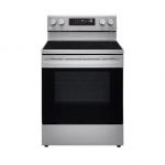 LG LREL6323S 6.3 cu ft. Smart Wi-Fi Enabled Fan Convection Electric Range with Air Fry & Easy Clean