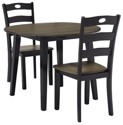 Froshburg Dining Table and 2 Chairs