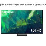 Samsung 85" 4K UHD HDR QLED Tizen OS Smart TV (QN85Q70AAFXZC)