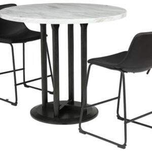 Centiar Counter Height Dining Table and 2 Barstools