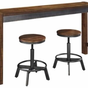 Torjin Counter Height Dining Table and 2 Barstools