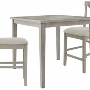 Parellen Counter Height Dining Table and 2 Barstools