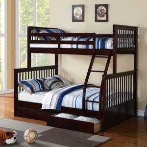 B-122E Single over Double  Bunk Bed